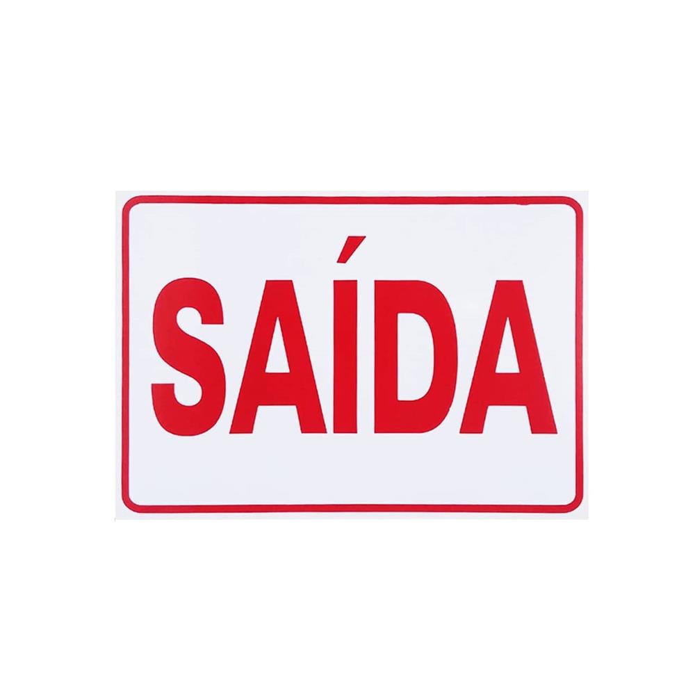 Placa de Sinalização em perspectiva mostrando a espessura