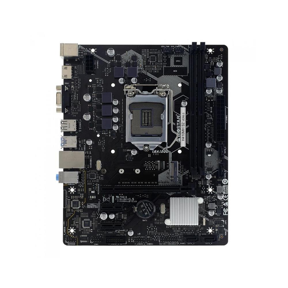 Placa-mãe mATX Intel H410 LGA 1200