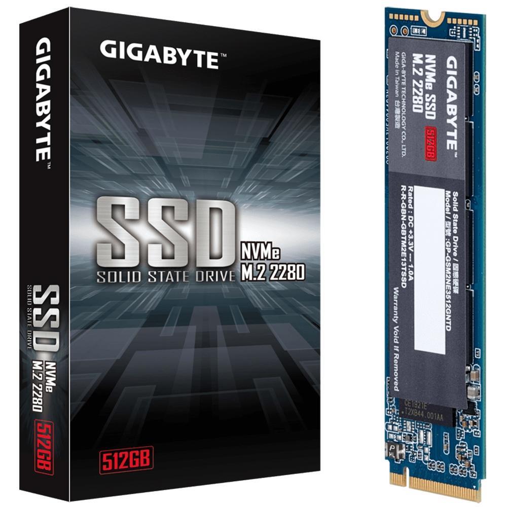 SSD Gigabyte 512GB M.2 PCIe NVMe GP-GSM2NE35