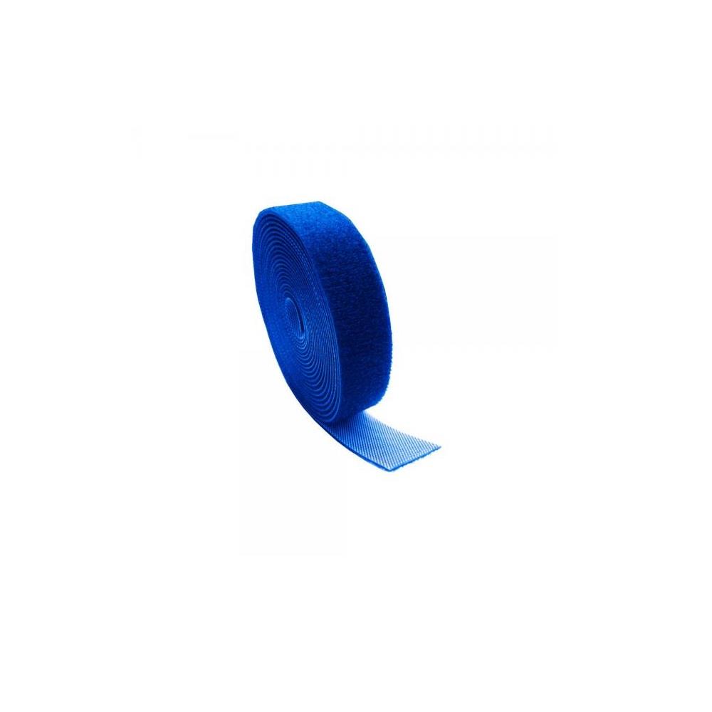 Velcro Dupla Face 3m X 20mm Pacote C 20und Azul Shopar 1753